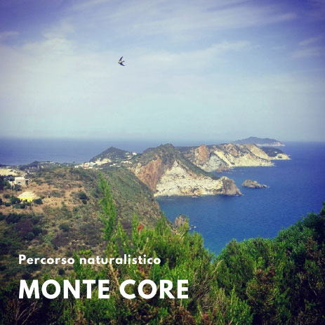 PONZA PANORAMA DAL MONTE CORE